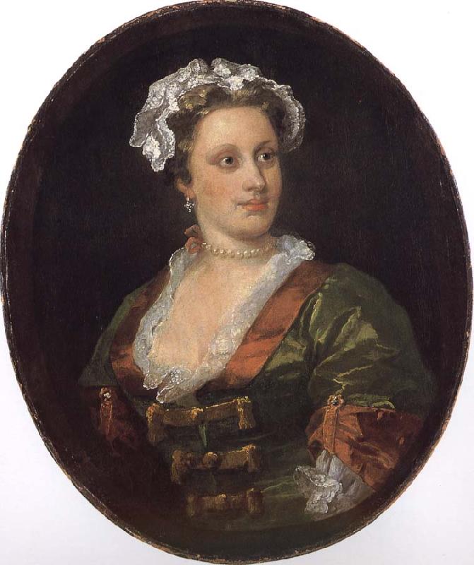 William Hogarth Portrait of the Duchess Germany oil painting art
